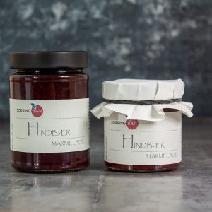 Dansk produceret hindbærmarmelade - 330g og 200g